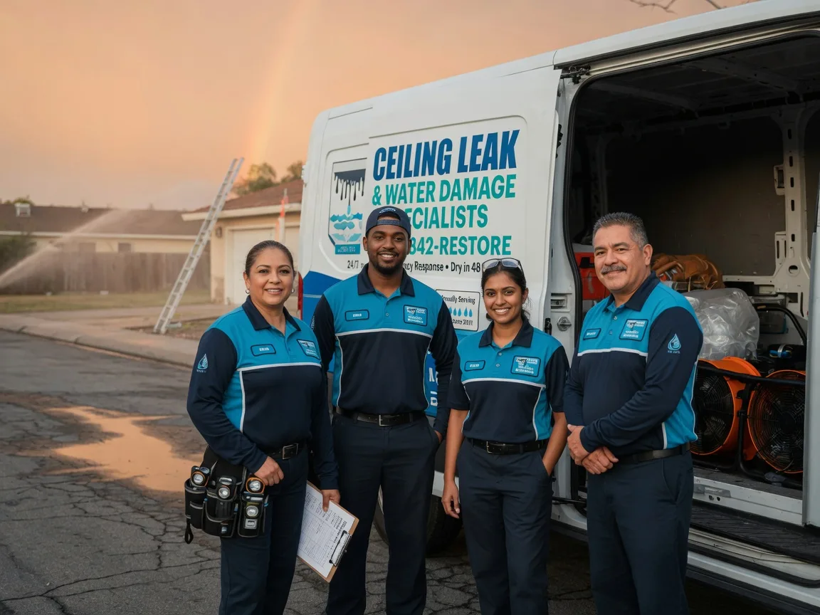 Ceiling Leak Cleanup company in Brighton, MI